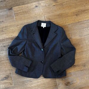 Akris Punto - Navy Dot Women's Pants & Blazer Suit Set